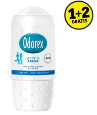 1+2 gratis op alle Odorex deo & douche bij Kruidvat