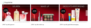 25% korting + tot 2 gratis cadeaus bij Douglas