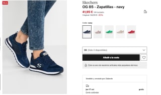 Zapatillas Skechers OG 85 por 41,95€
