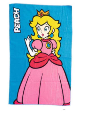 Nintendo Toalla Peach Super Mario Bros 50x80cm por 4.99€