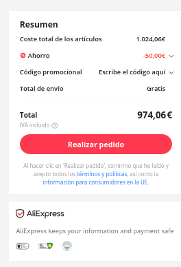 Bicicleta eléctrica todoterreno MX02S 26" por 974,0€