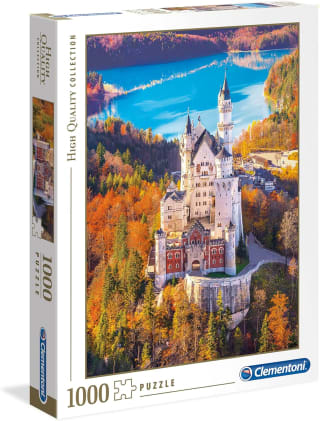 Clementoni Puzzle 1000 piezas paisaje Castillo de Neuchwanstein por 6,86€