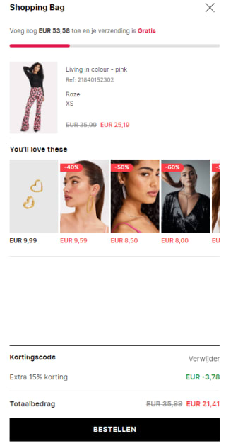 15% korting op alles bij Loavies