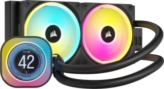 Corsair iCUE LINK H100i LCD waterkoeler voor €144,90 bij Megekko