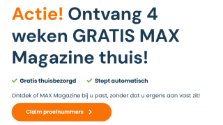 4 gratis proefnummers van Max Magazine