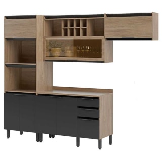 Mueble de cocina Roca New Hibisco con 3 cajones por $369.990