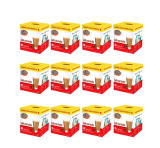 Cafe con leche Kfetea 12 cajas de 16 capsulas compatibles Dolce Gusto por solo 26,78€