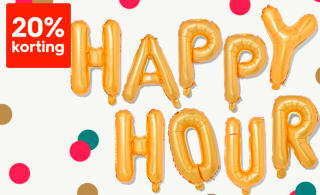 20% korting op bijna alles bij de Hema