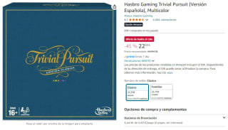 Juegos Mesa Hasbro Gaming Trivial Pursuit por 22,39€