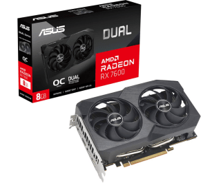 Asus Dual Radeon RX 7600 V2 OC Edition 8GB por 279,70€