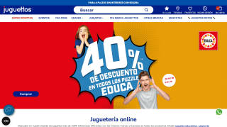 Descuento 40% en puzzles Educa