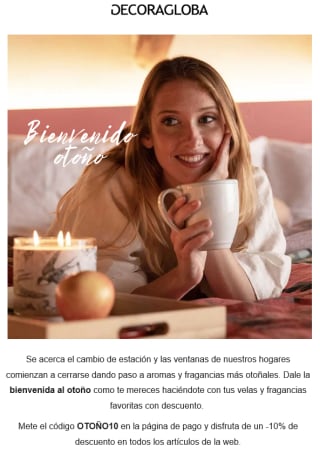 10% DTO en todos los artículo de la web