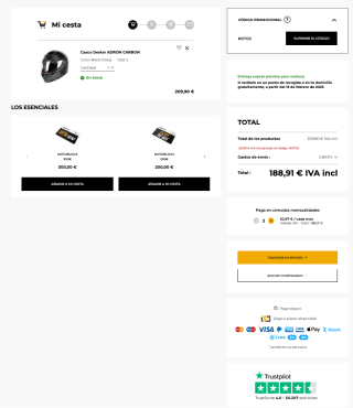 Casco modular DEXTER Adro CARBONO Mate ECE22.06 por solo 188,91€