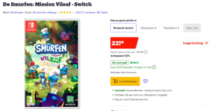 The Smurfs - Mission Vileaf voor €22,99 bij Bol.com