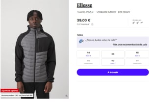 Chaqueta para Hombre Ellesse TELOSI por 39€
