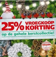 25% korting op de gehele kerstcollectie bij Ranzijn