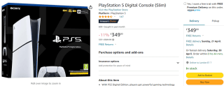 PlayStation 5 Digital Console (Slim)