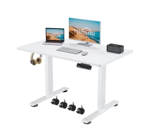 Escritorio eléctrico 120x60cm anticolisión 140x60cm por 89,25€