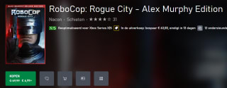 RoboCop: Rogue City - Alex Murphy Edition voor €6,99 in de Xbox store