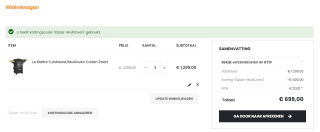 Le Maître Tuinhaard/Multioven Corten Zwart voor €699 bij Roost Buitenkoken