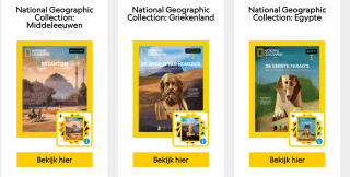 50% korting op de Collection varianten bij Natgeoshop