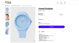 Marca Armani Exchange reloj urbano mujer AX4611 por 60€