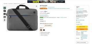 Maletin HP Prelude 17” a tan solo 13,99€