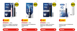 55% extra kassakorting op Oral-B tandenborstels bij Kruidvat