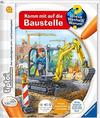 Tiptoi tiptoi® Wieso? Op De Bouwplaats Duits boek, Nederlands gesproken voor €13,50 bij Amazon