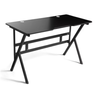 Mesa Gaming 120x60cm con Tablero Efecto Fibra de Carbono por solo 34,43€