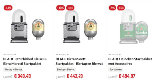 €50 korting op Blade biertap startpakketten bij Beerwulf