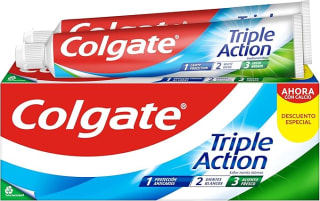 6 pasta dientes Colgate Triple Acción por 4,90€