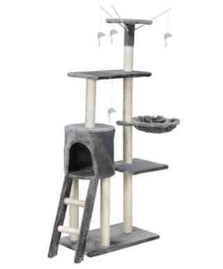 Rascador Para Gatos Con Hamaca por solo $37.990