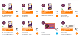 1+1 gratis op alle kerst chocolade bij de AH