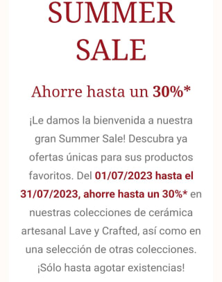 Hasta -30% descuento en seleccionados