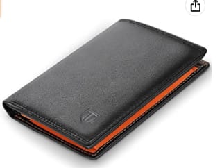 Portefeuille en cuir Homme Teehon à 12,70€