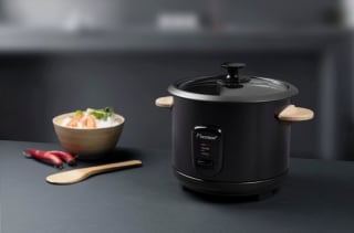 Bestron ARC180BW Rijstkoker met bamboe handgrepen voor €32,99 bij bol.com