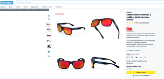 Gafas de sol montaña y trekking Quechua MH140 Adulto a solo 8,99€