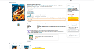 Wonder Woman Blu-ray por solo 5,97€