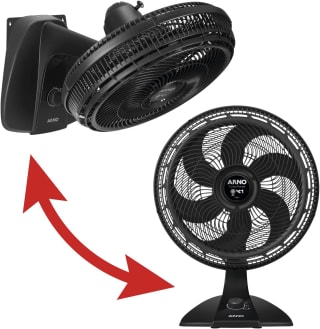 Ventilador de Mesa e Parede da Arno, modelo Turbo Force - R$ 187,18