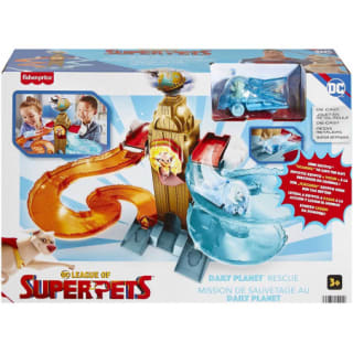 DC Liga de Super Mascotas Set de juego para coches por 13,99€