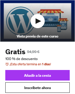 Cómo Crear una tienda online con WordPress Desde Cero 2023 Gratis con Udemy