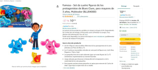 Set de figuras Pistas de Blue y Tú por 10.99€