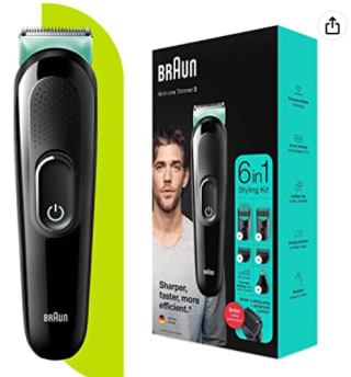 Braun MGK3221 Multigroomer - 6 in 1 Trimmer voor €27,03 bij Amazon.nl