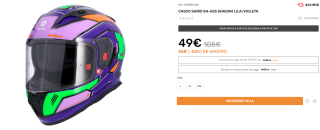 Casco Shiro SH-605 Shadow. por 49€