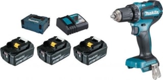 Makita DDF485RTJ3 18v Boor- en schroefmachine brushless 5,0 Ah met 3 accu's voor €320,39