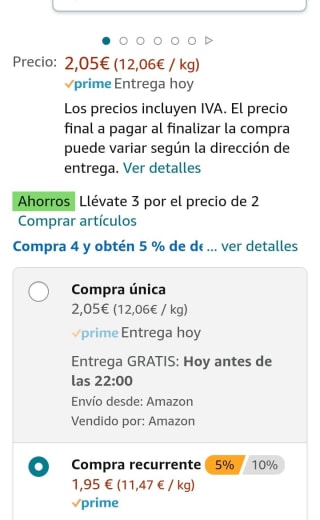 Gullón Galleta Fibra Zero sin Azúcares, 170g por 1,26€.