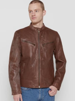 Pepe Jeans PETER - Chaqueta de cuero por 63€