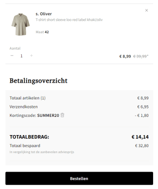 20% korting op bijna alles bij Otrium