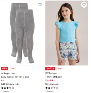 Tot 85% korting in de sale van Wehkamp